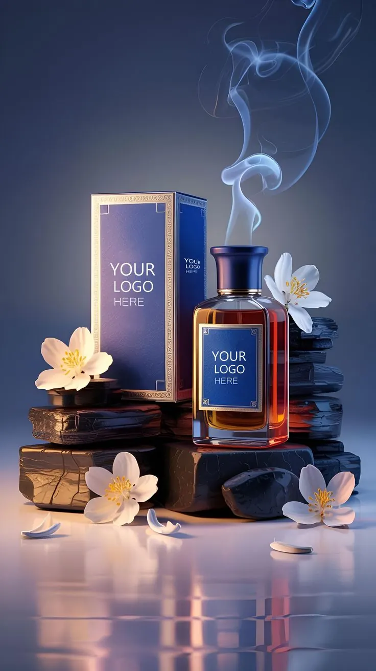 Premium product branding visual reference